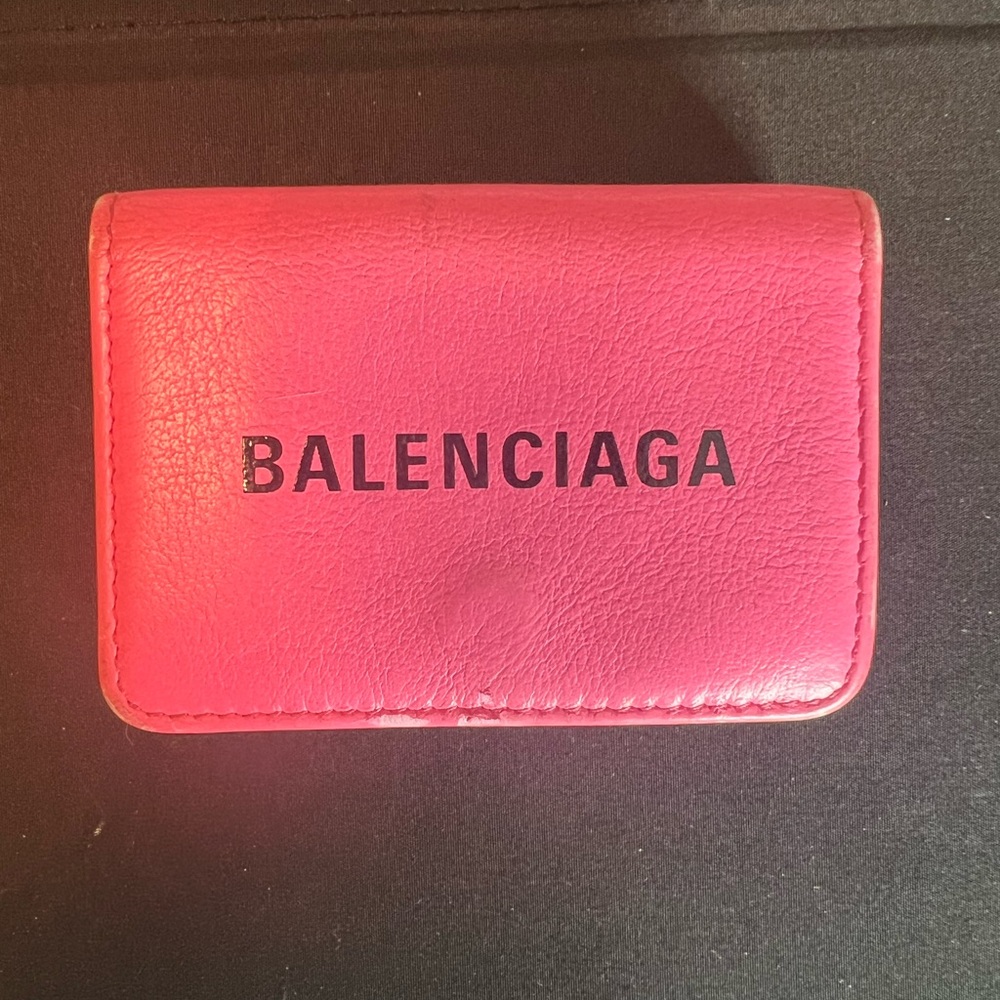 Balenciaga Pink Wallet